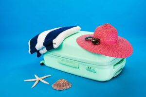 Beach Suitcase. Photo by Kindel Media, Pexels