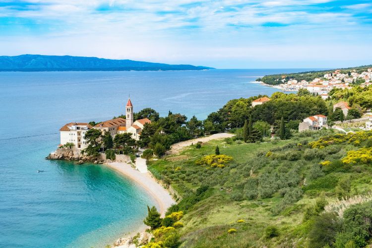 Bol Monastery in Brac Croatia