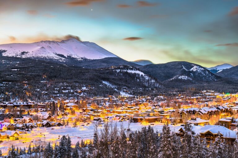 Breckenridge in the winter. Photo by Canva