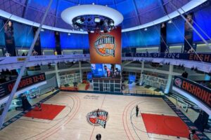 Center Court at the Basketball Hall of Fame