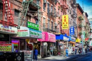 Chinatown in NYC. CC Image by Mobilus In Mobili