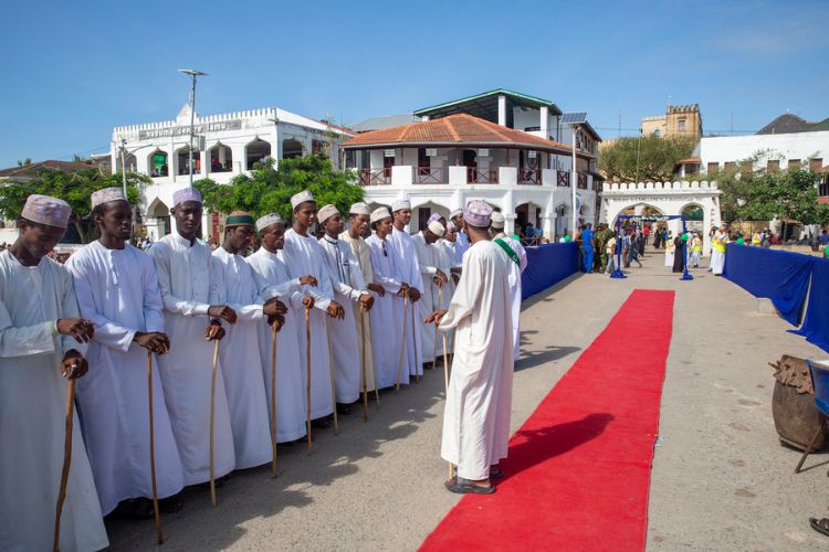 Grand greeting from the people of Lamu. Courtesy of Swan Hellenic