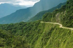 Death Road in Bolivia