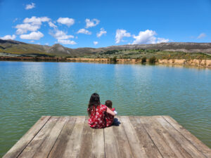 Elgin South Africa Relaxing on the deck of South Hill's Pumphouse Cottage. Photo by Janine Avery