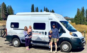 Family and RV. Photo by Carri Wilbanks