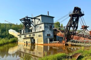 Gold Dredge 8 is a massive beast! Photo by Debbie Stone