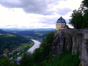 Konigstein castle view