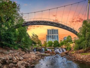 Liberty Bridge in South Carolina