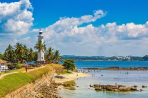 Lighthouse in Galle Fort. Photo by iStock