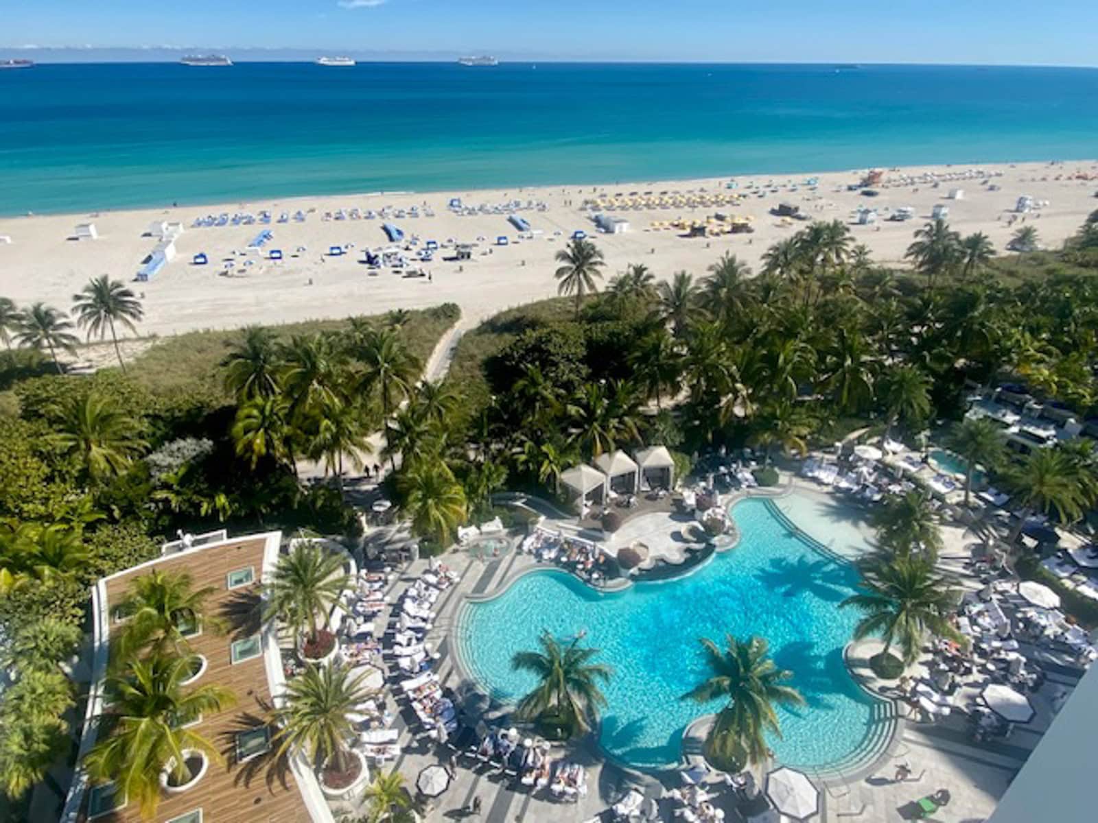 Rooms with a view Loews Miami Beach Hotel.