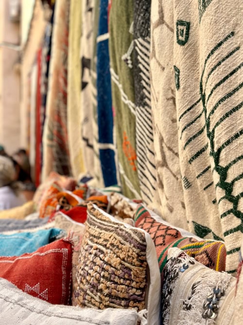 Handmade home decor in Marrakesh