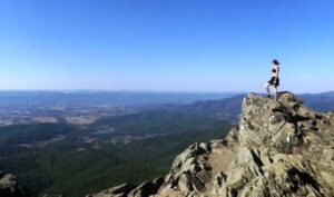 Overlooking the Appalachian Trail