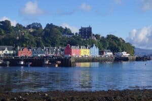 Scotland's Mull Harbour in Mull. Photo by Katie Mullen