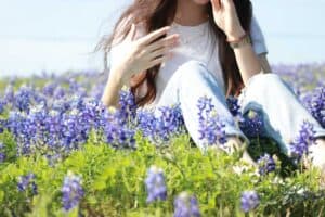 Experience the bluebonnets of Texas