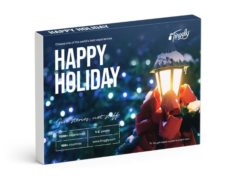 Tinggly's holiday gift box. Photo courtesy of Tinggly